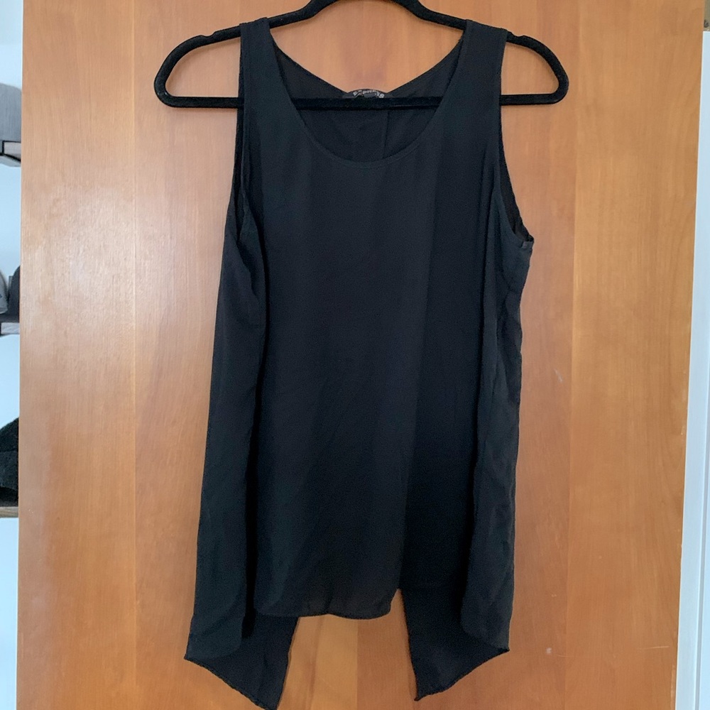 Express women’s split back tank